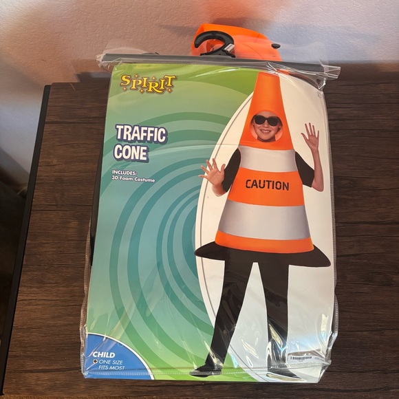 Other - Kids safety cone Halloween costume